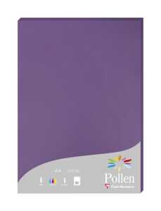 Clairefontaine Papier A4 Pollen 160g violett 50Bl