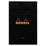 Rhodia Notizblock 110x170 geh lin 80Bl sw