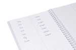 Clairefontaine Koverbook A5 Vok trans lin 1 MS 50Bl
