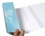 Clairefontaine Koverbook A5 Vok trans lin 1 MS 50Bl