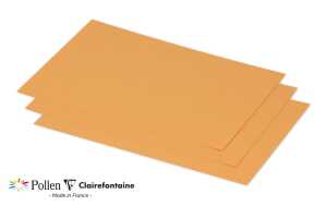 Clairefontaine Karte C5 Pollen 210g clementine