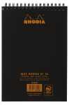 Rhodia Notizblock A5 Doppel lin 80Bl schw