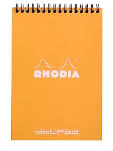 Rhodia Notizblock A5 Doppel dot 80Bl ora