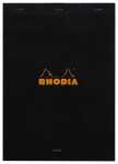 Rhodia Notizblock A4 geh blank 80Bl sw