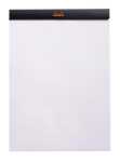 Rhodia Notizblock A4 geh blank 80Bl sw