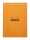 RHODIA Notizblock No. 18, DIN A4, k ariert, orange (8017034)
