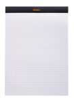 Rhodia Notizblock A4 geh lin Rd 80Bl schw