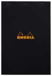 RHODIA Notizblock No. 19, DIN A4+, kariert, schwarz...