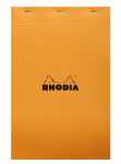 RHODIA Notizblock No. 19, DIN A4+, kariert, orange (8017040)