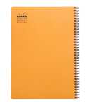 Rhodia Notebook A4+ lin mRd 80Bl orange