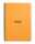 Rhodia Notebook A4+ lin mRd 80Bl orange