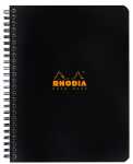 Rhodia Notebook A5+ kariert 80Bl schwarz