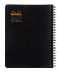 Rhodia Notebook A5+ kariert 80Bl schwarz