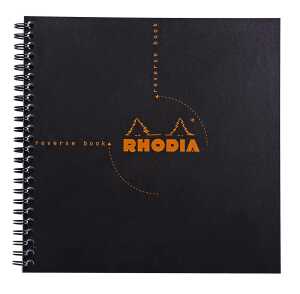 Rhodia RevBook mSpi 21x21 kar 80Bl sw