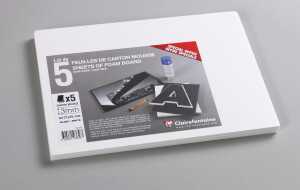 Clairefontaine Schaumkarton 3,0 mm A4 5Bg weiss