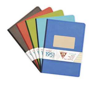 Clairefontaine 1951 Kladde A5 liniert 96Bl sort