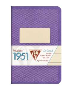 Clairefontaine 1951 Heft 9x14 48Bl liniert sort