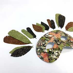 Maildor Glitterkarton A4 200g 10Bg