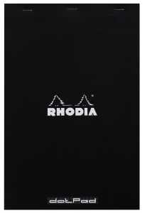 Rhodia DotPad Rhodia 210x318 kar 80Bl schw