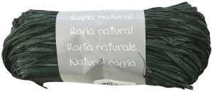 Clairefontaine Bast Rolle Natur 50g tannengrün