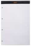 Rhodia Notizbl A4+ mperf lin m Rd 80Bl sw