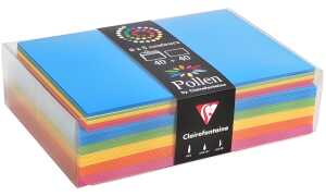 Clairefontaine K-Set 5St 40K+40U 114x162 Somm sort