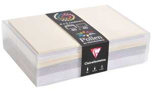 Clairefontaine K-Set 5St 40K+40U 90x140 Hoch sort