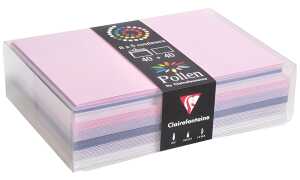 Clairefontaine K-Set 5St 40K+40U 90x140 Gebu sort