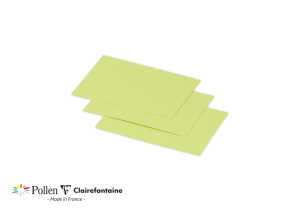 Clairefontaine Karte Mini 70x95 Pollen knospengrün