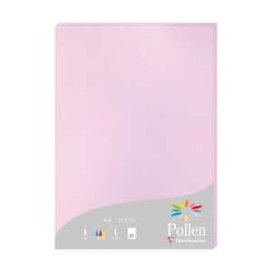 Clairefontaine Papier A4 Pollen 210g flieder 25Bl