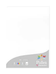 Clairefontaine Papier A4 Pollen 210g weiss 25Bl