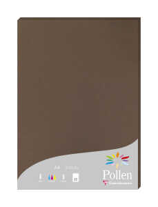 Clairefontaine Papier A4 Pollen 210g braun 25 Bl