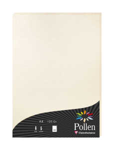 Clairefontaine Papier A4 Pollen 120g perlm elfen 50Bl