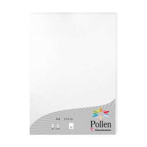 Clairefontaine Papier A4 Pollen 210g perlm weiss 25Bl