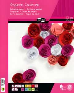 Maildor Tonpapier 130g A3 Bloc 10 Farb 30Bl