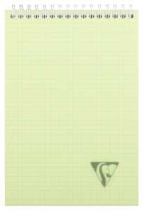 Clairefontaine Spiralbuch Linic A5 kar 80Bl sort