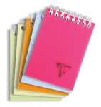 Clairefontaine Spiralbuch Linic A7 kar 80Bl sort