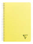 Clairefontaine Spiralbuch 17x22 Linicolor Kar 50Bl