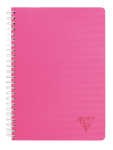 Clairefontaine Spiralbuch 17x22 Linicolor Kar 50Bl