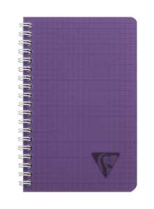 Clairefontaine Spiralbuch 110x170 Li Kar 50Bl int sort