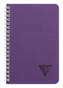 Clairefontaine Spiralbuch 110x170 Li Lin 50Bl int sort