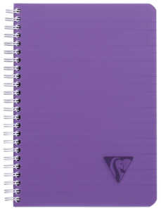 Clairefontaine Spiralbuch A5 Linicolo lin 90Bl int sort