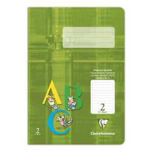 Clairefontaine Heft A5 Premium lin 2 Schulj 16Bl