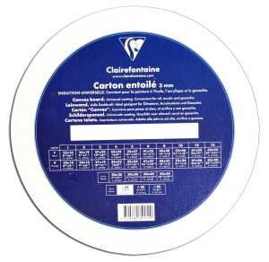 Clairefontaine Leinwand 20cm Durchmesser, rund
