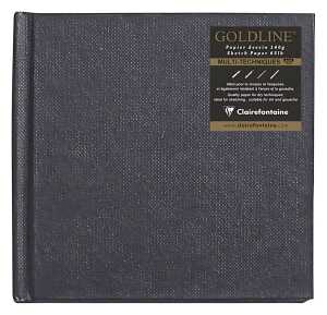Clairefontaine Sketch Book 10x10 quadr. weiss 64Bl