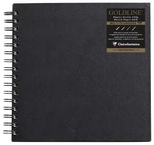 Clairefontaine Sketch Book 20x20 quadr.+ Spiral. w