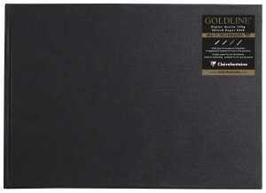 Clairefontaine Sketch Book A4 quer geleimt weiss