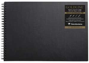 Clairefontaine Sketch Book A3 quer+Spir. weiss