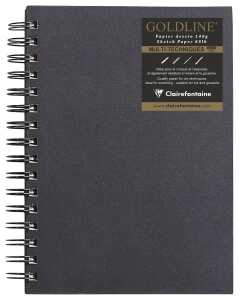 Clairefontaine Sketch Book A5 hoch+Spirale weiss