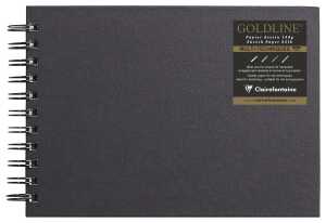 Skizzenbuch Goldline mit Spiralbindung, A5, 64 Blatt 140g weiß